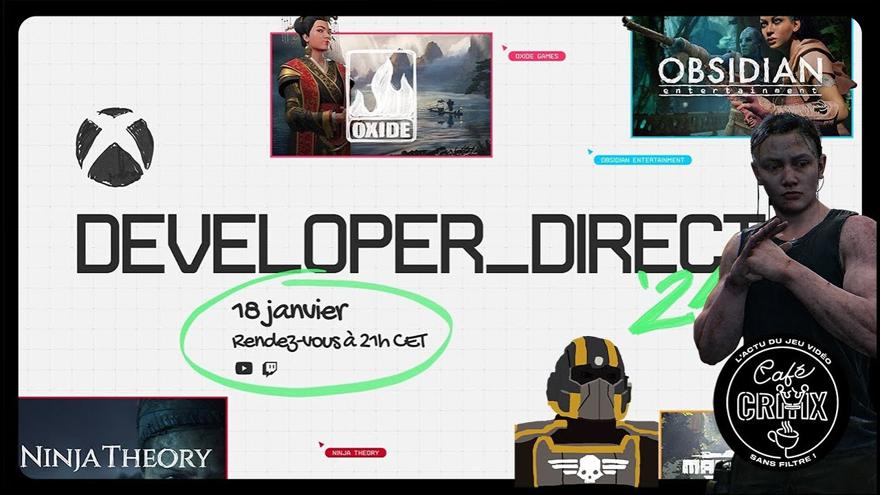 Conférence xbox Developer_direct: rendez vous le 18 janvier !