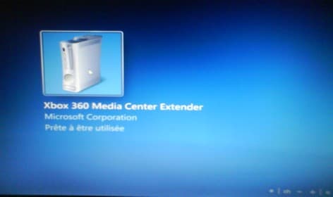 Ma Xbox : Windows Media Center