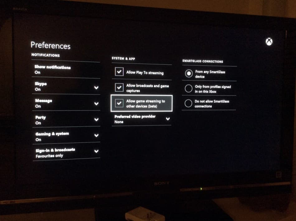 Xbox one : le streaming sur PC des le mois de mai ?