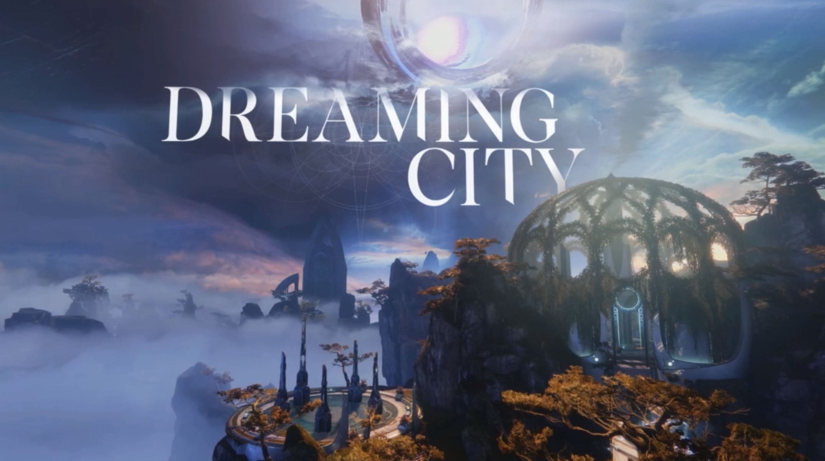 Dream each. Город грёз Destiny 2. Destiny 2 Dreaming City. Destiny город грез. Город грёз Destiny 2 обои.