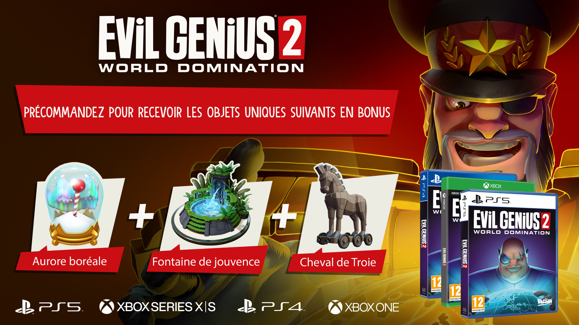 Xbox Series X & S Evil Genius 2 : World Domination