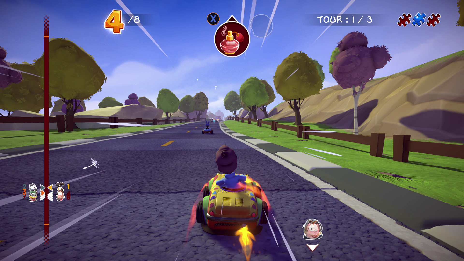 Garfield Kart Furious Racing ! Xbox