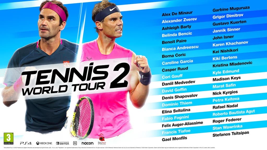 Xbox Series X & S Tennis World Tour 2